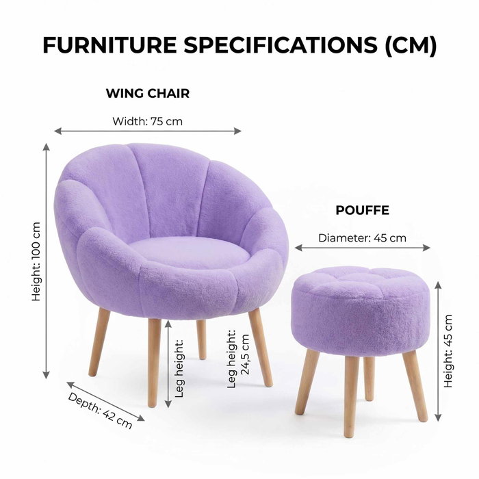 Atelier Del Sofa Lida - Lila